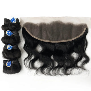 Brazilian Curly Bundles With Closure 1B/27/30/99J Ombre Bundles With Closure Remy Human Hair Weave Closure Lace Frontal