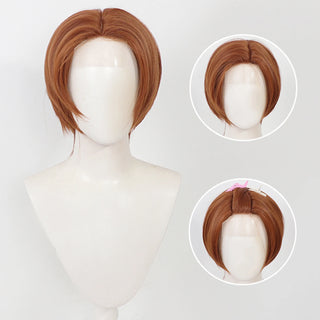 Short Cosplay Lace Front Wig Heat Resistant Multi-Color