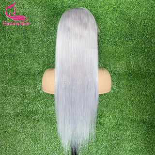 13x4 lace front wig silver grey 613 colors 13x6 HD clear lace front wig human hair wig for black women brazilian remy wig