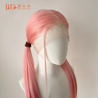 360 Black Lace Front Wig for Women 26inch Long Straight 13x4 HD Synthetic Lace Wigs for Daily Use Cosplay High Quality