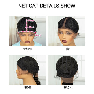 WDBY Beauty Handmade Knotless Twist Braided Lace Front Wig – Synthetic Braided Wig with Baby Hair