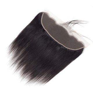 13x4 Lace Frontal Only Human Hair Straight 13x4 Transparent Lace Frontal Closure Ear To Ear Pre Plucked Brazilian Virgin Hair