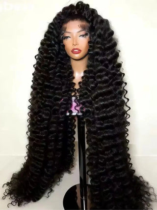 WDBY Beauty 13x4 HD Loose Deep Wave Lace Front Wig – Glueless Pre-Plucked Synthetic Wig