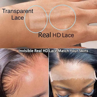Glueless Wigs Human Hair Wear And Go Body Wave 13×6 HD Lace Frontal Wig 13×4/360 HD Transparent Lace Preplucked For Women VLAV