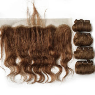 Brazilian Curly Bundles With Closure 1B/27/30/99J Ombre Bundles With Closure Remy Human Hair Weave Closure Lace Frontal