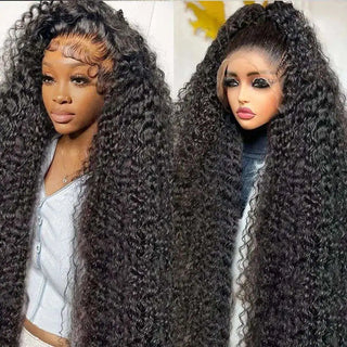 WDBY Beauty 250% Density Deep Wave HD Lace Frontal Wig – Brazilian Human Hair Wig 13x6
