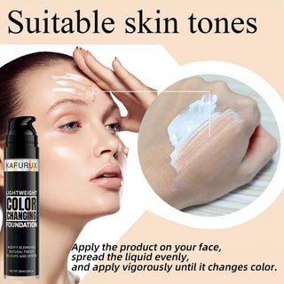 Magic Color-Changing Foundation Liquid – Soft Matte Long-Lasting Coverage | WDBY Beauty