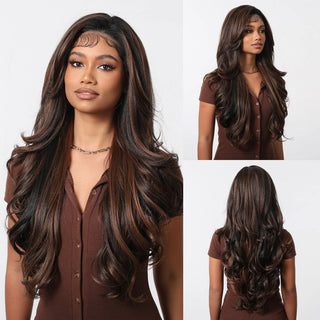 WDBY Beauty Short Bob Lace Part Wig – Heat Resistant Synthetic Hair (Natural Look, Daily Wear)