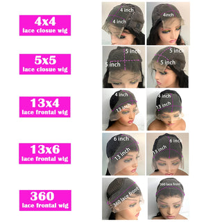 WDBY Beauty – Brazilian Body Wave Lace Front Wig (13x4  /  13x6 HD Lace Frontal Human Hair Wig)