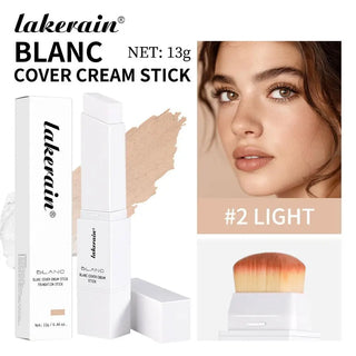 Two-in-one Color-changing Foundation Stick Lightweight Hydrating Brightening Matte Moisturizing Foundation Concealer Makeup