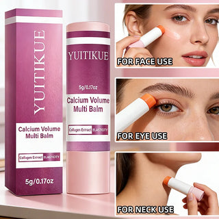 YUITIKUE Multi-Use Skincare Balm - Gentle Formula, Instantly Absorbed, No Sticky Residue, For Face, Eye & Neck, 5g