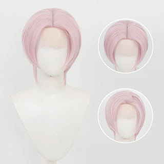 Short Cosplay Lace Front Wig Heat Resistant Multi-Color