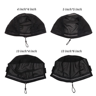 WDBY Beauty – Stretch Mesh Lace Wig Making Cap with Invisible Drawstring and Wig Band