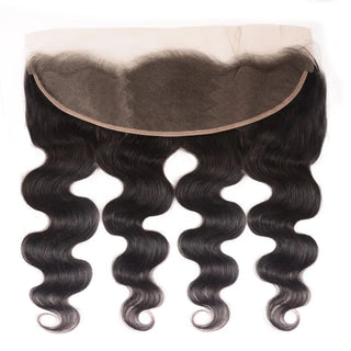 UNice Body Wave 13x4 Lace Frontal Only 100% Human Hair Pre Plucked Ear To Ear Lace Frontal Free Part