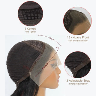WDBY Beauty Body Wave 13x4 Glueless Lace Front Wig – Long Pre-Plucked Synthetic Wig