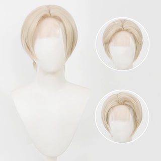 Short Cosplay Lace Front Wig Heat Resistant Multi-Color