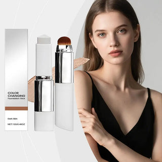 Color-Changing Foundation Stick – Hydrating Niacinamide & Collagen | WDBY Beauty