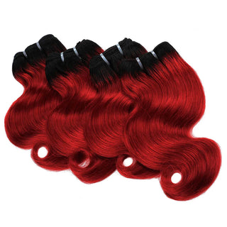 BHF Body Wave Bundles With Closure 100% Natural Remy Brazilian 50g Blonde Ombre Human Hair 4 Bundles With Closure Halloween Day