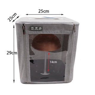 Wig Package Box For Toupee Closure Frontal M Size Hair Bag Wigs Storage Box With Display Stand And Half Head Top Hair Boxes