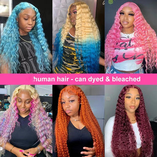WDBY Beauty – 613 HD Blonde Lace Front Wig (13x4 / 13x6 Deep Loose Wave & Water Curly Remy Human Hair)