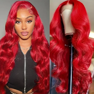 WDBY Beauty – Lavender Purple Long Body Wave Lace Front Wig (13x4 Synthetic / Blend, Heat‑Resistant, Cosplay & Daily Wear)