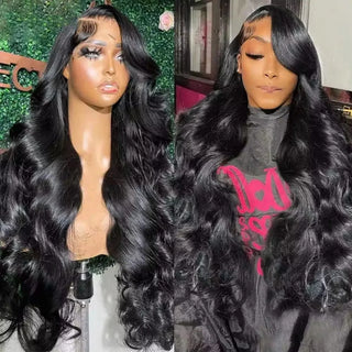WDBY Beauty – Brazilian Body Wave Lace Front Wig (13x4  /  13x6 HD Lace Frontal Human Hair Wig)