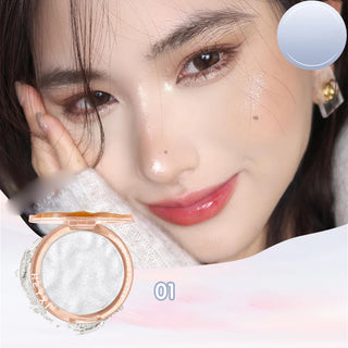 High gloss powder, clear and sparkling, with delicate texture and a light and natural makeup feel,, for All Skin Tones