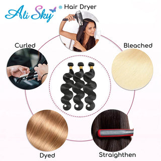 Body Wave Human Hair 3 Bundles With 4x4 5x5 Transparent Lace Closure Human Hair 13x4 Frontal With Bundles tissage bresilien