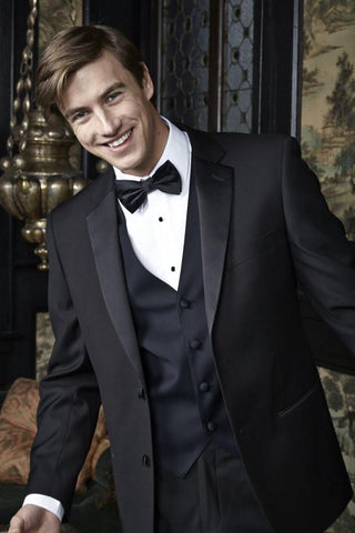 Barcelona Black Tuxedo Jacket Notch Separates