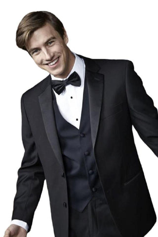 Barcelona Black Tuxedo Jacket Notch Separates