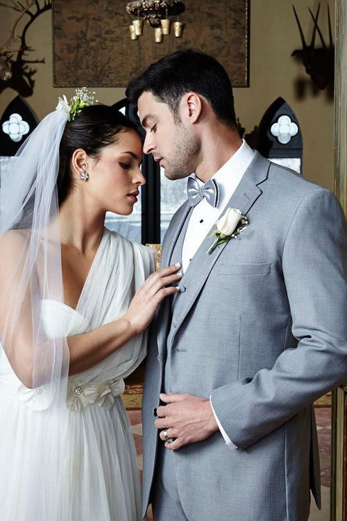 Infinity Heather Grey Tuxedo Jacket Notch Separates